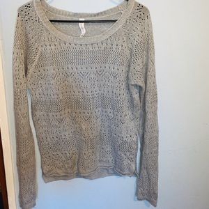Patterned Grey Sweater Aeropostale (women’s large)